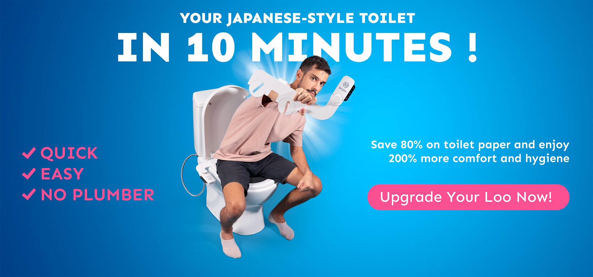 BlissBum - Discover our eco-friendly bidet attachments for better hygiene